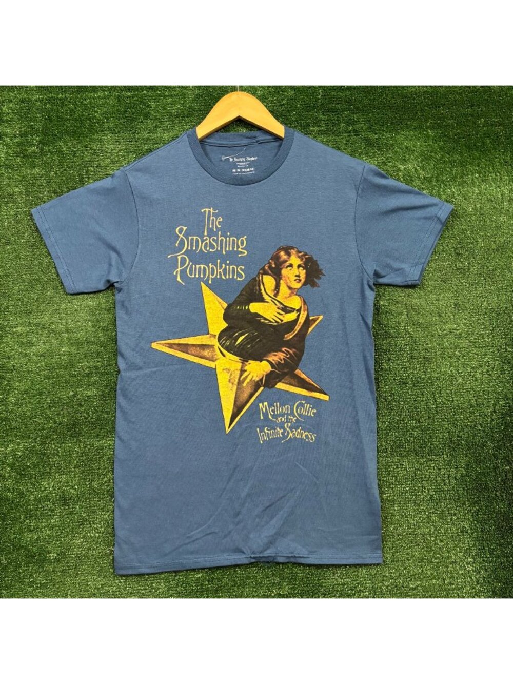 The Smashing Pumpkins Mellon Collie and the Infinite Sadness blue T-Shirt Size M